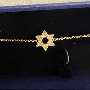 Swarovski Star of David ✡️ Bracelet